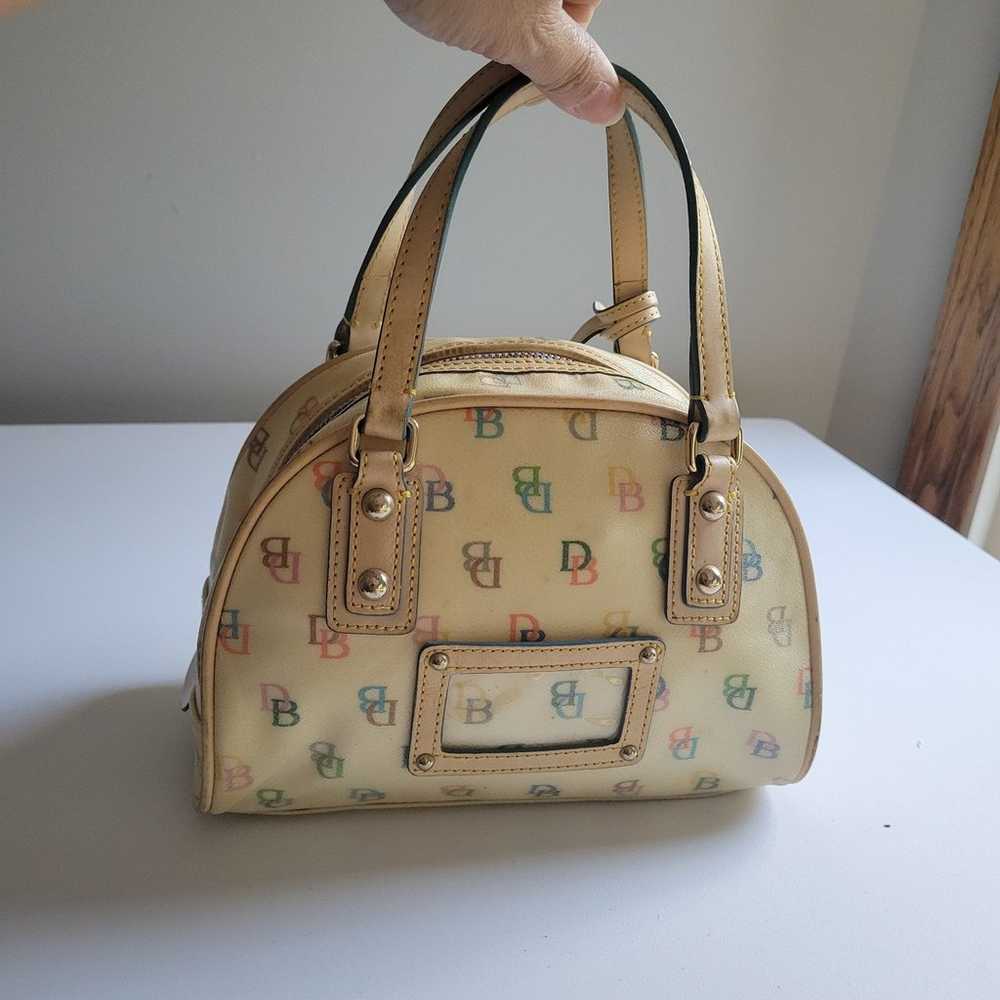 Vintage mini dooney & bourke bowling bag - image 3