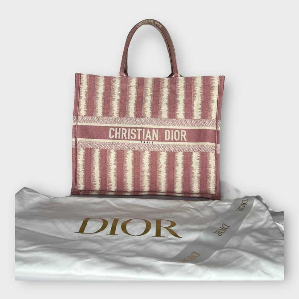 Dior Book Tote cloth tote - image 4