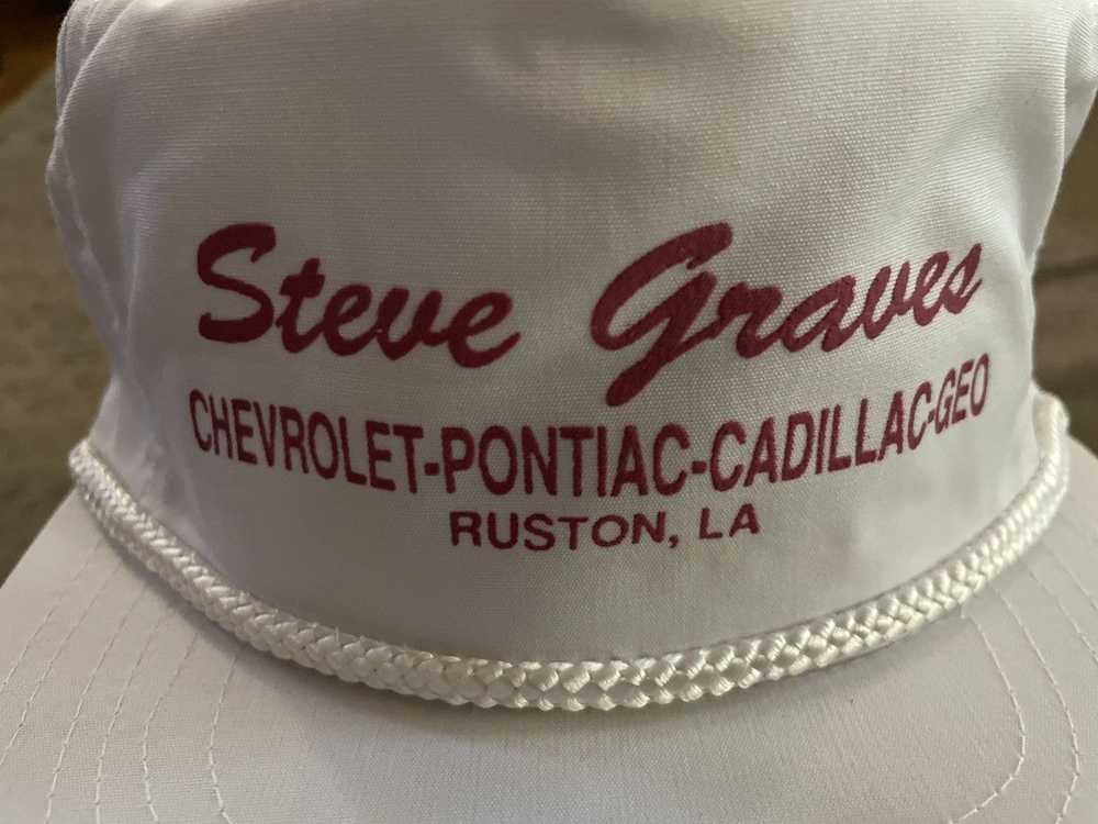 Snap Back × Trucker Hat × Vintage Steve Graves Ch… - image 3