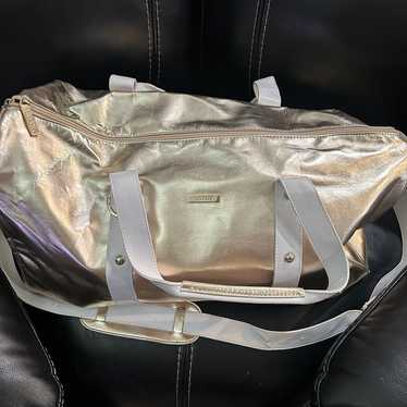 Versace perfume gold duffle tote bag huge - image 1