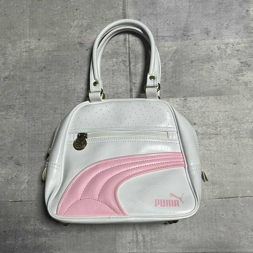 PUMA handbag archive from the Y2K era in white an… - image 1