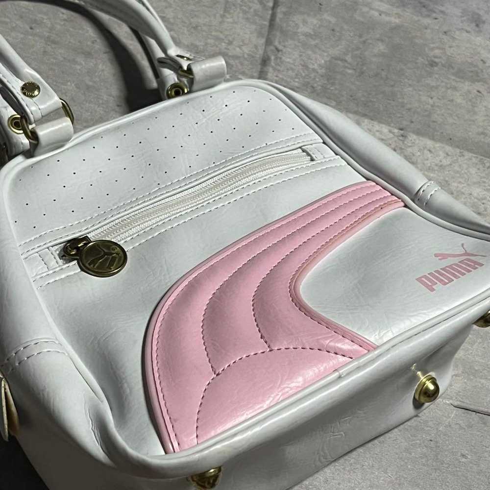 PUMA handbag archive from the Y2K era in white an… - image 4