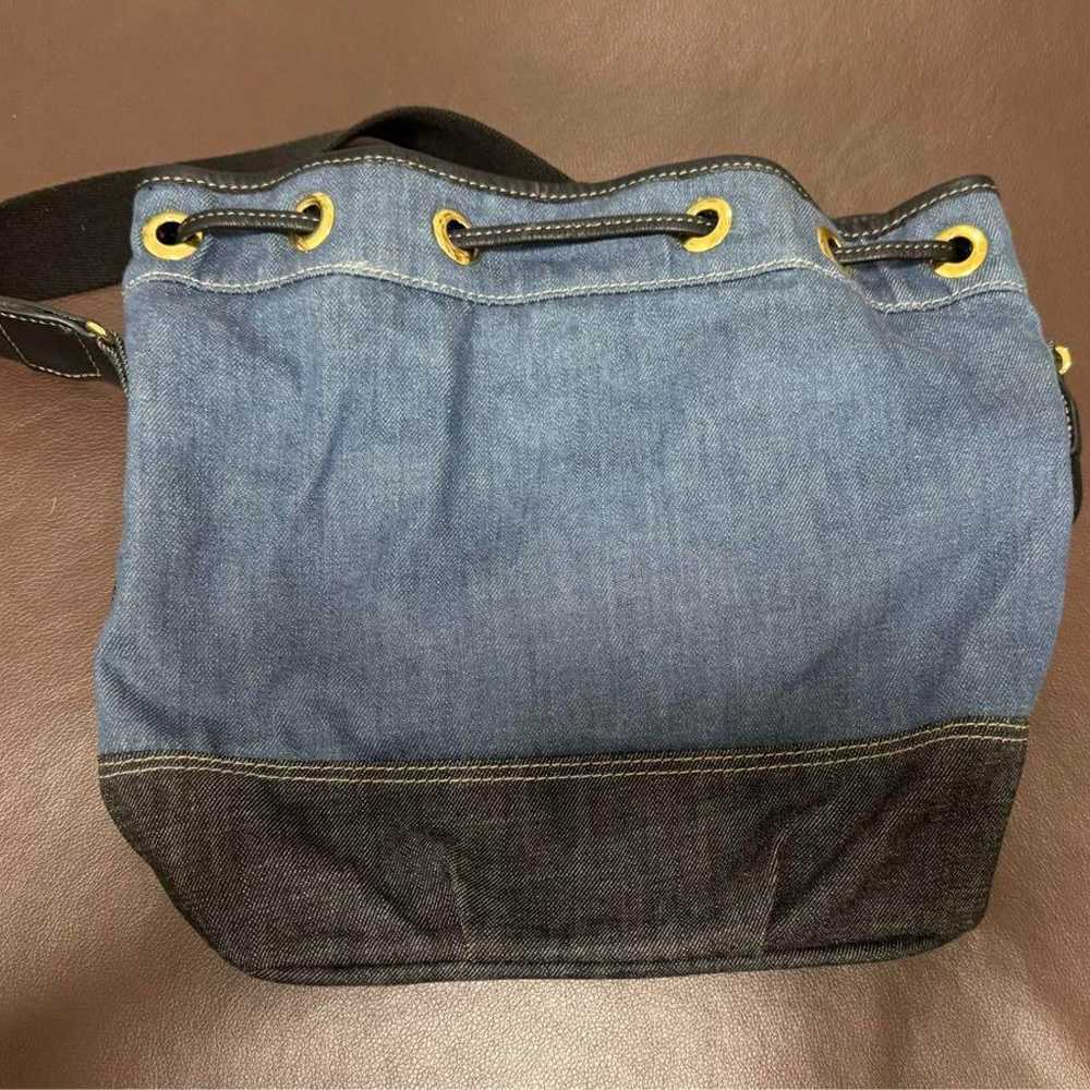 BURBERRY BLUE LABEL Denim Check Shoulder Bag - image 2