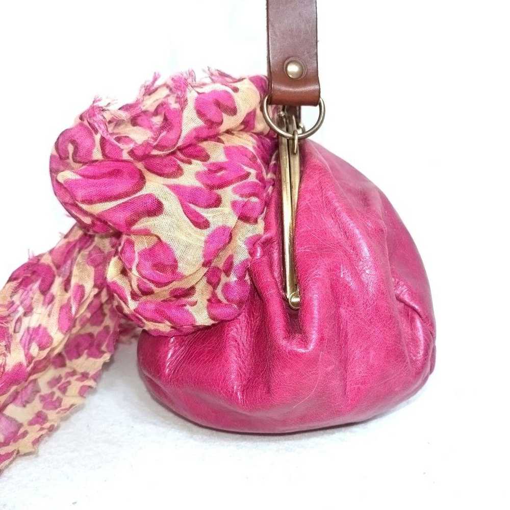 Sweet Heart LONDON Gamaguchi Handbag Pink Ribbon - image 5