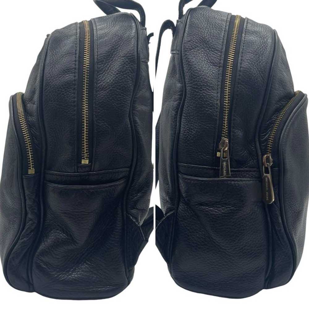 Michael Kors backpack leather dark navy navy blue… - image 5