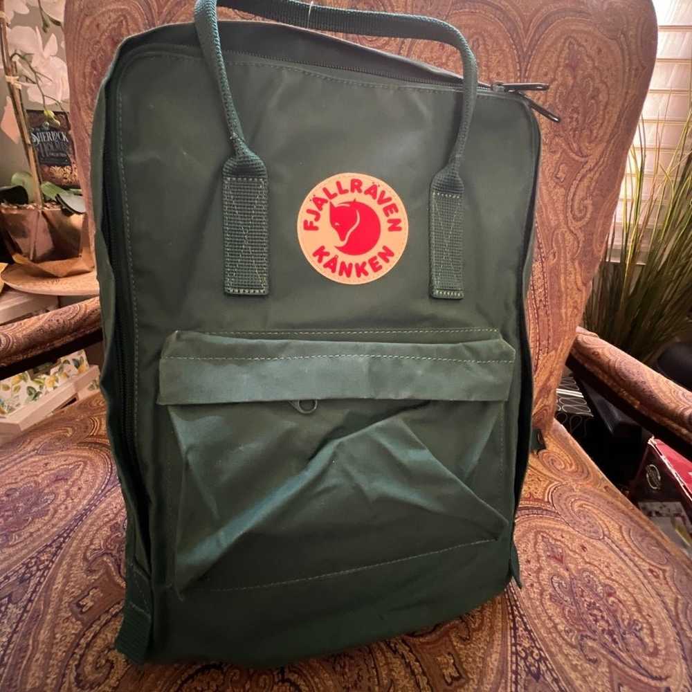 Fjallraven Kanken Backpack - Arctic Green - 16L - image 1