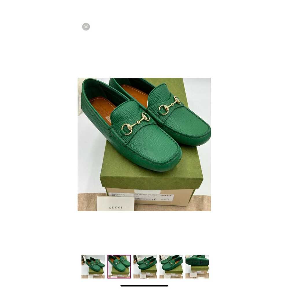 Gucci Leather flats - image 2