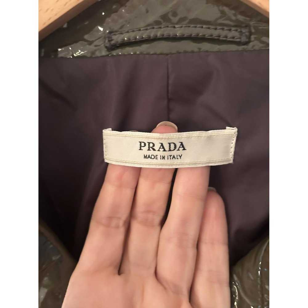 Prada Patent leather trench coat - image 3