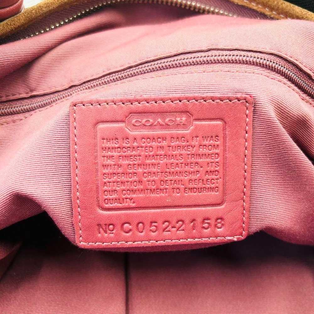 Brand new✨ COACH shoulder bag in pink canvas 2158 - image 12