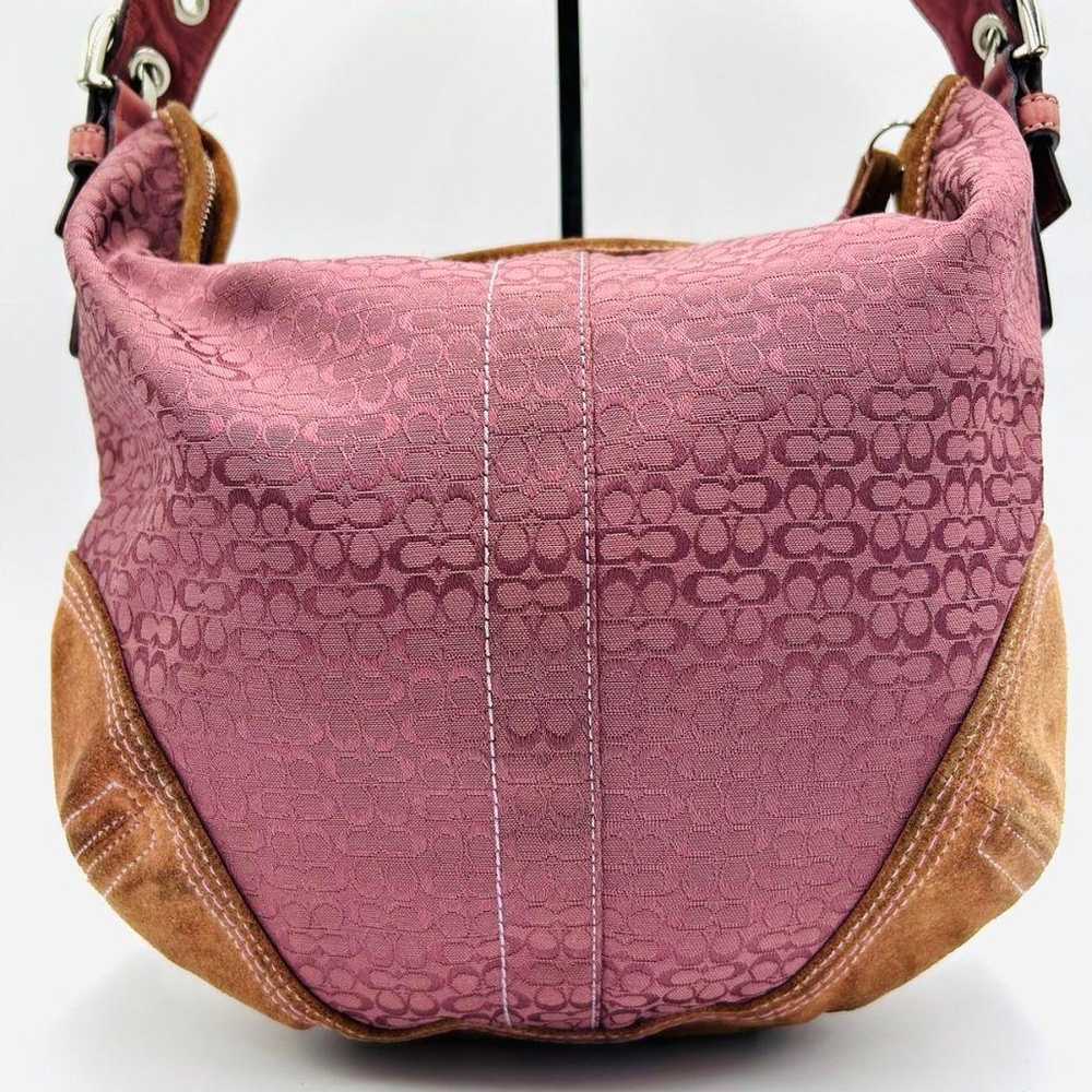 Brand new✨ COACH shoulder bag in pink canvas 2158 - image 3