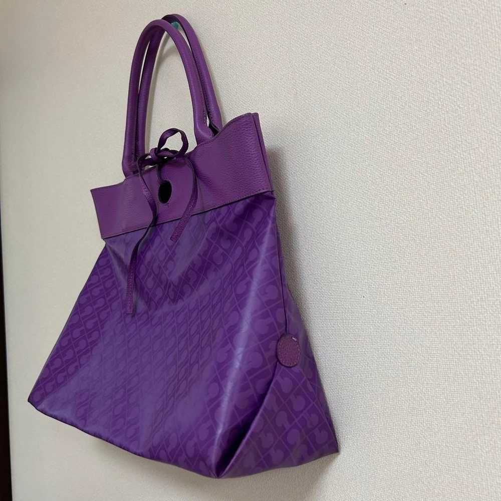 GHERARDINI Gherardini Purple Softy Tote Bag. - image 2