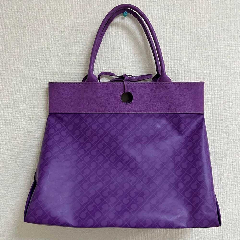 GHERARDINI Gherardini Purple Softy Tote Bag. - image 4