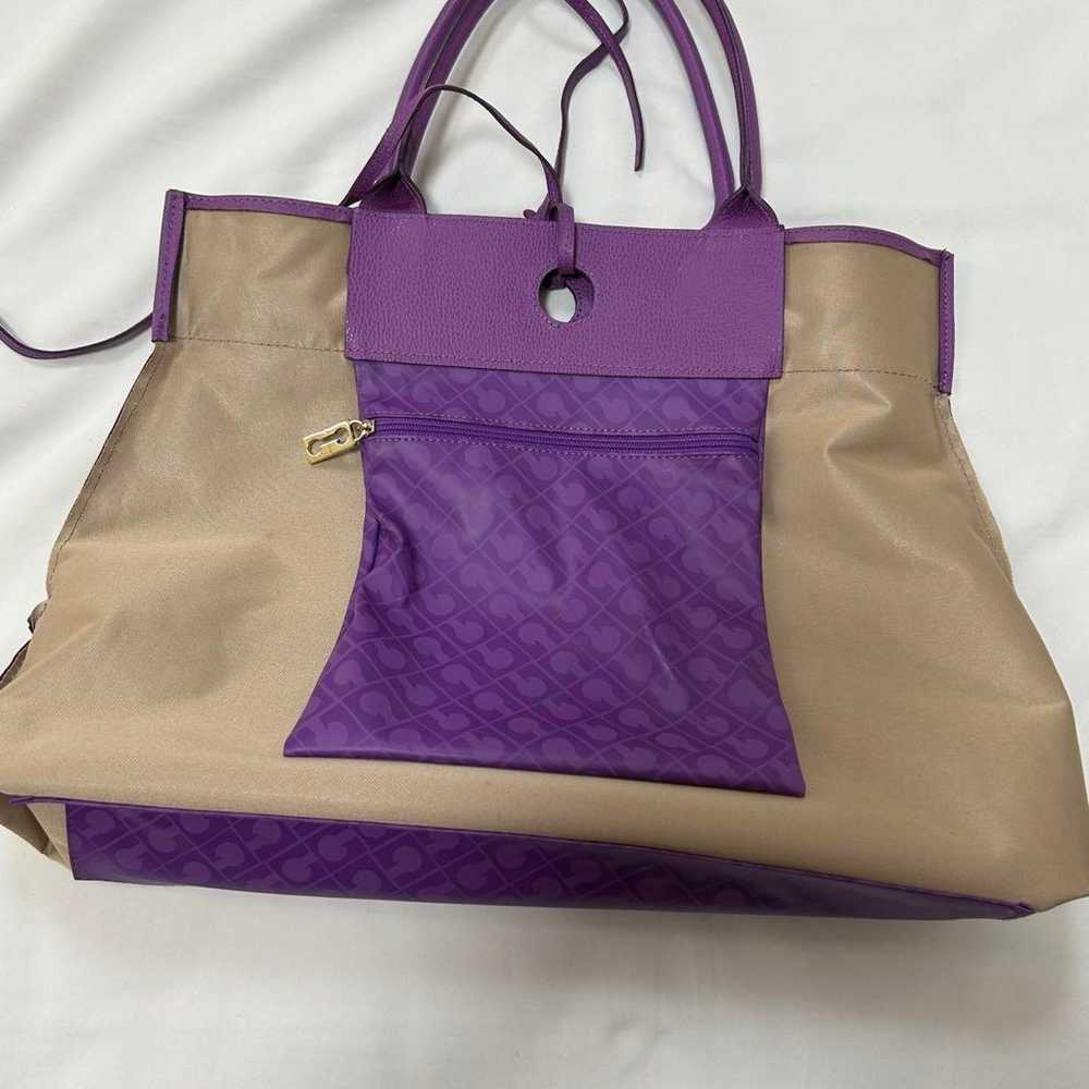 GHERARDINI Gherardini Purple Softy Tote Bag. - image 6