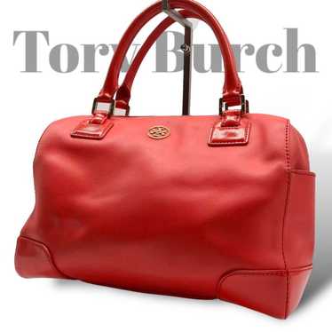 Good item ◎ Tory Burch Mini Boston Bag Leather Red