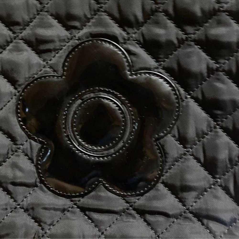 MARY QUANT handbag 2way Quilting Black - image 2