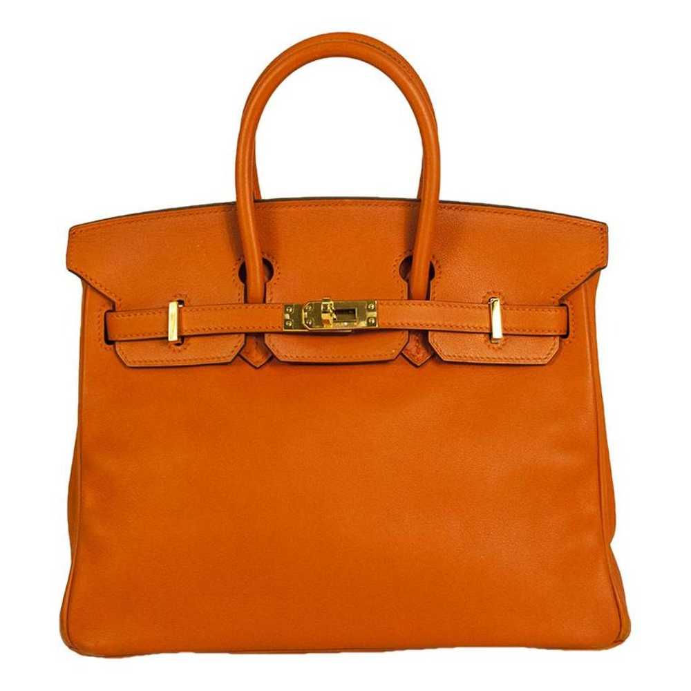 Hermès Birkin 25 leather handbag - image 1