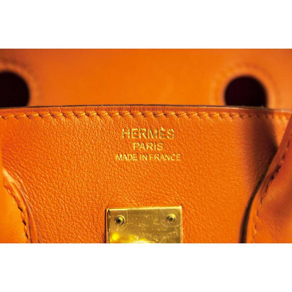 Hermès Birkin 25 leather handbag - image 6