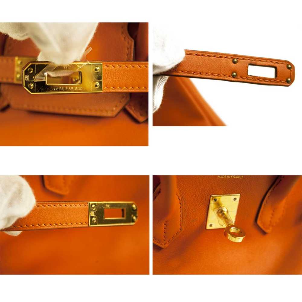 Hermès Birkin 25 leather handbag - image 9