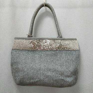 Anteprima Mist Silver Tote Bag.