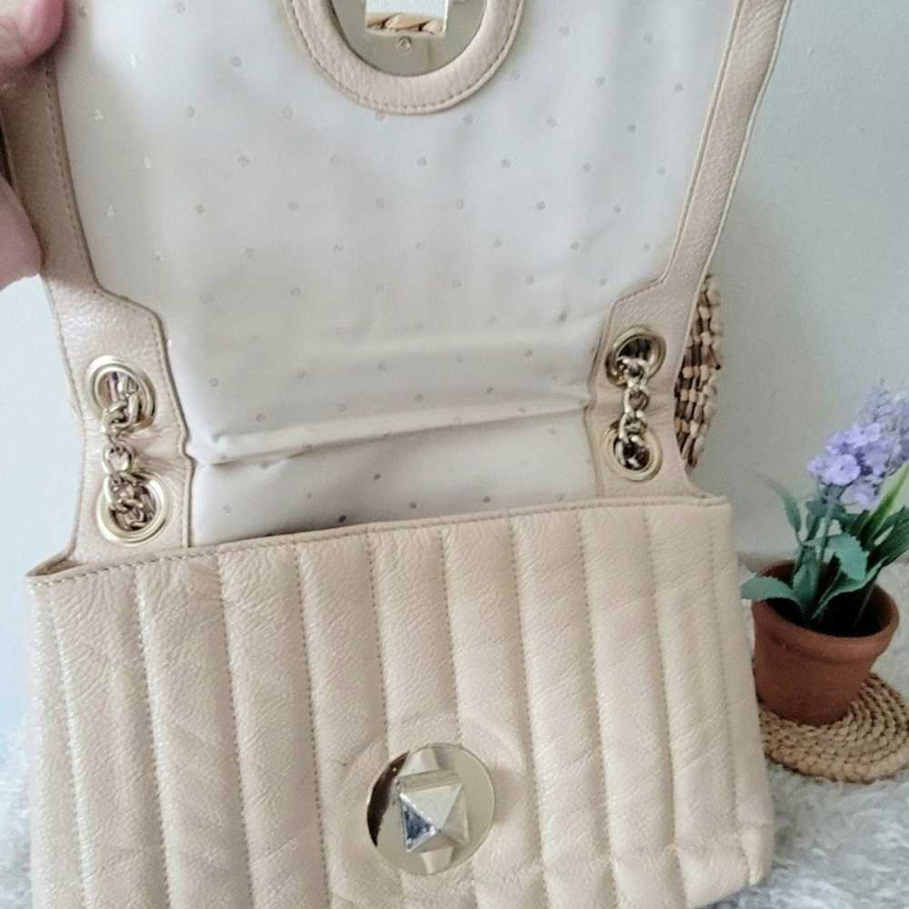 Kate spade beige chain tote shoulder bag purse - image 11