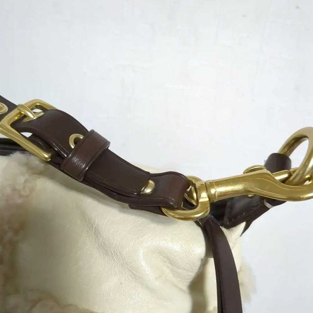 COACH White Leather Bag with One Handle♪ - image 11