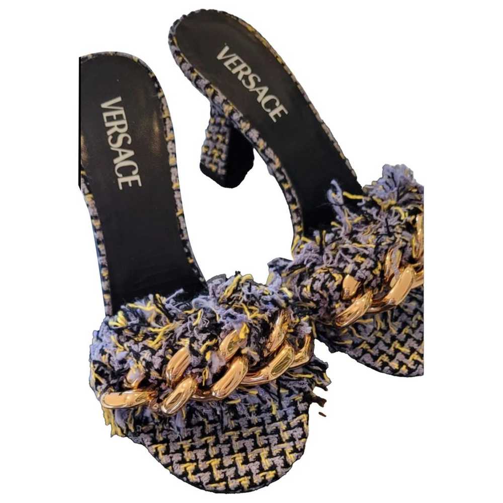 Versace Tweed sandals - image 1