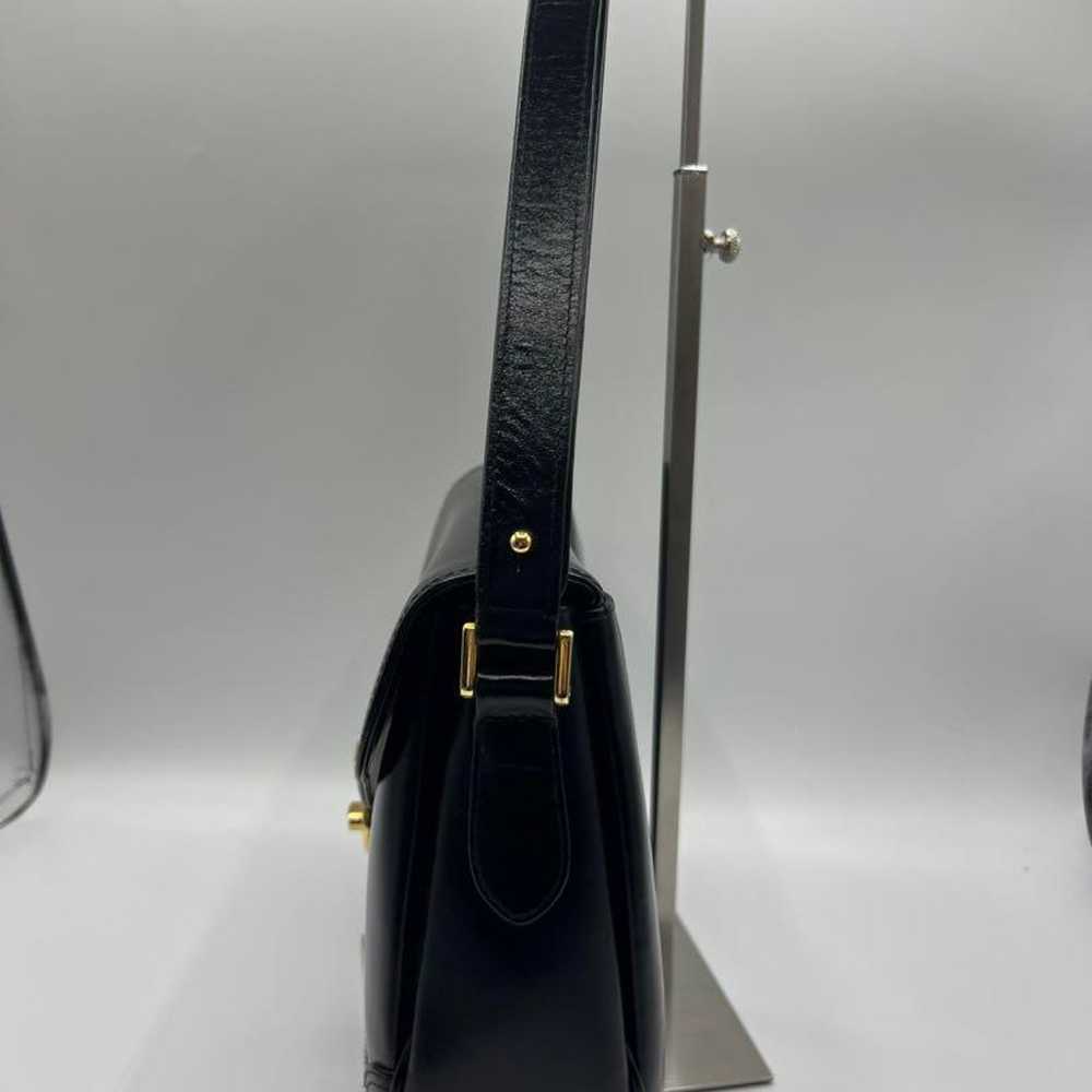 Barneys New York Handbag Formal Black Gold - image 4