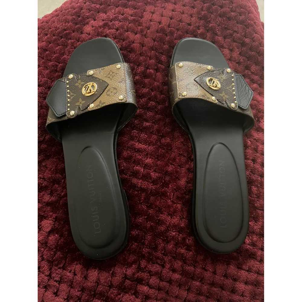 Louis Vuitton Leather mules & clogs - image 2