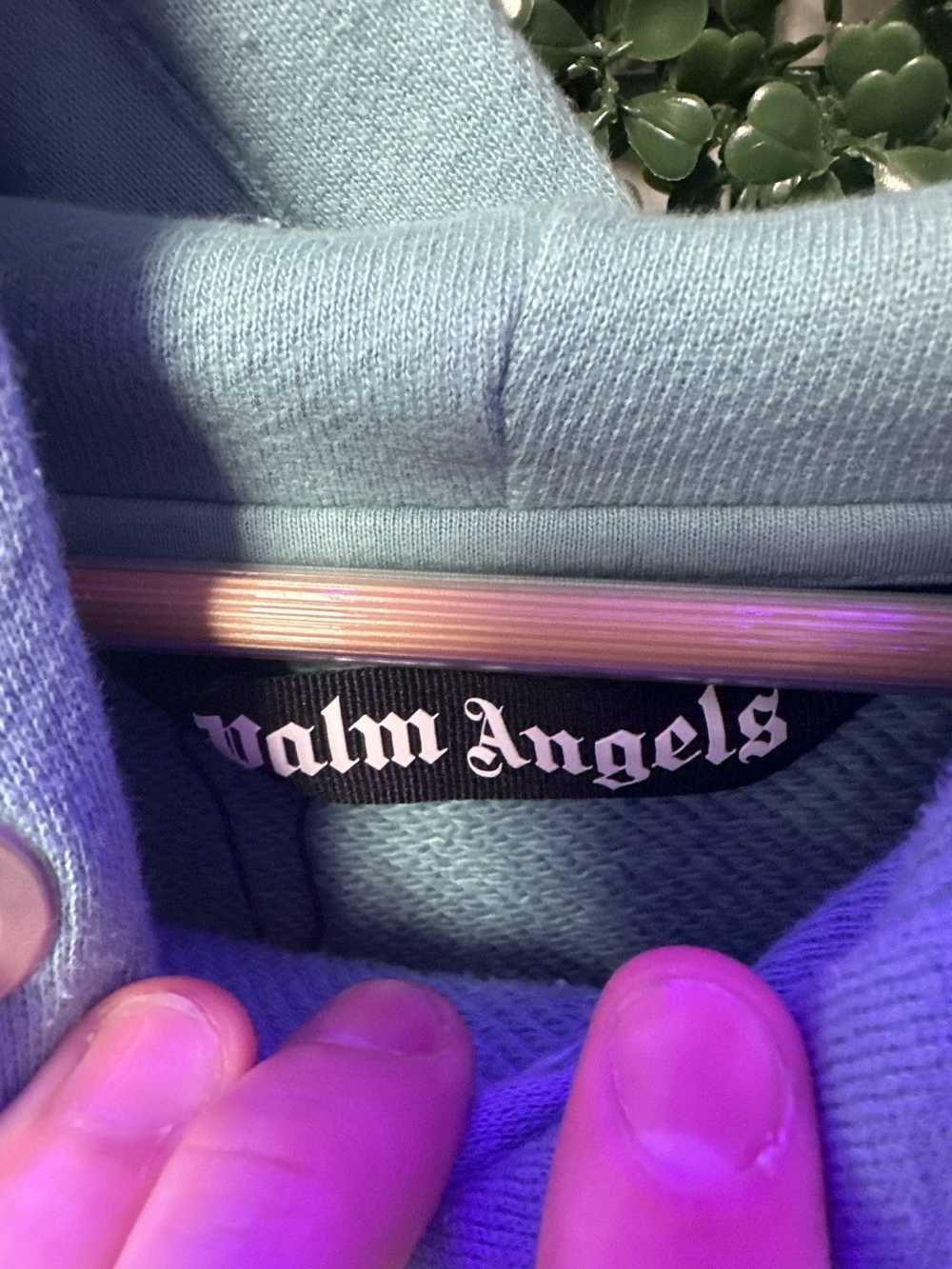 Palm Angels Palm Angels Hoodie Teddy Bear Baby Bl… - image 5