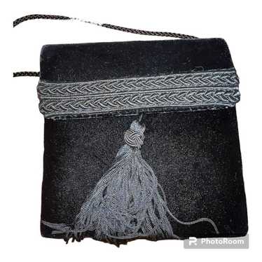 ACCESSORY LADY VELVET EVENING PURSE BAG CROSSBODY… - image 1