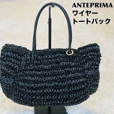 Excellent condition ANTEPRIMA Wire Tote Bag Black