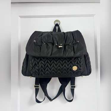 HAPP Levy Backpack Diaper Bag Herringbone Black - image 1