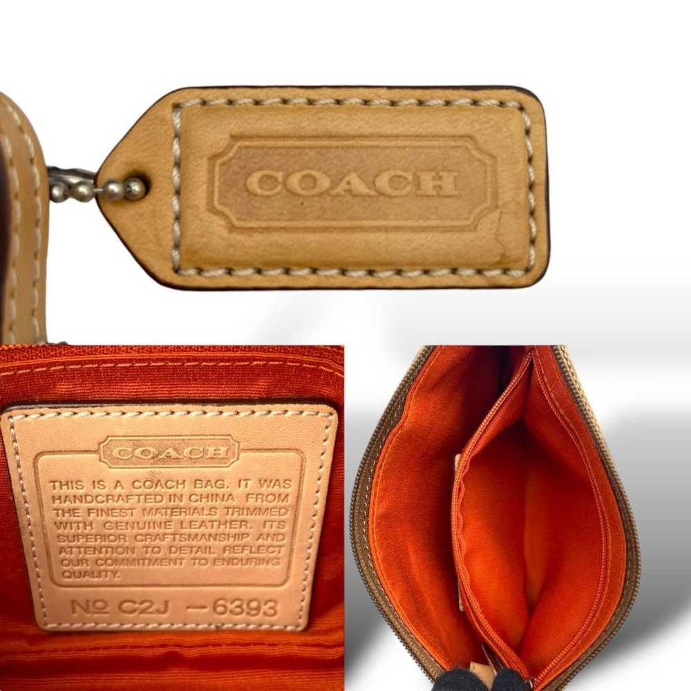 Brand New Coach Mini Handbag Accessory Pouch Canv… - image 10