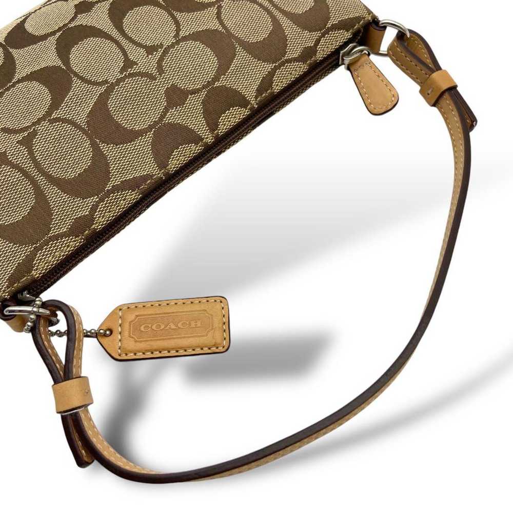 Brand New Coach Mini Handbag Accessory Pouch Canv… - image 8