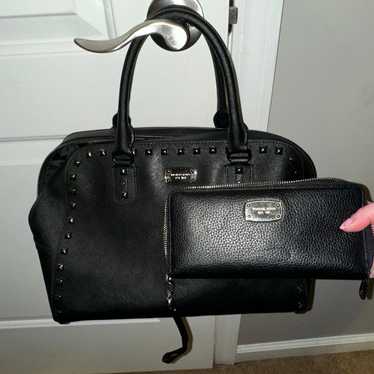 Michael Kors bag and wallet