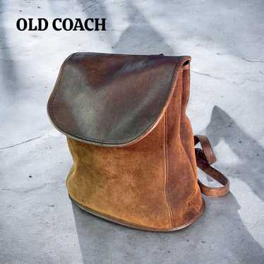 【Rare】OLD COACH Old Coach Backpack (9016) Leather 