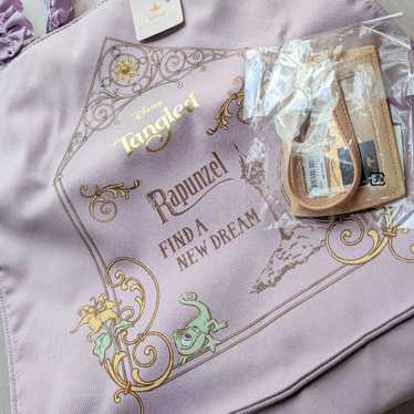 【Unused item/Rapunzel】Square Tote Bag + Pass Case - image 1