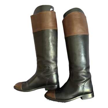 Chanel Leather riding boots - image 1