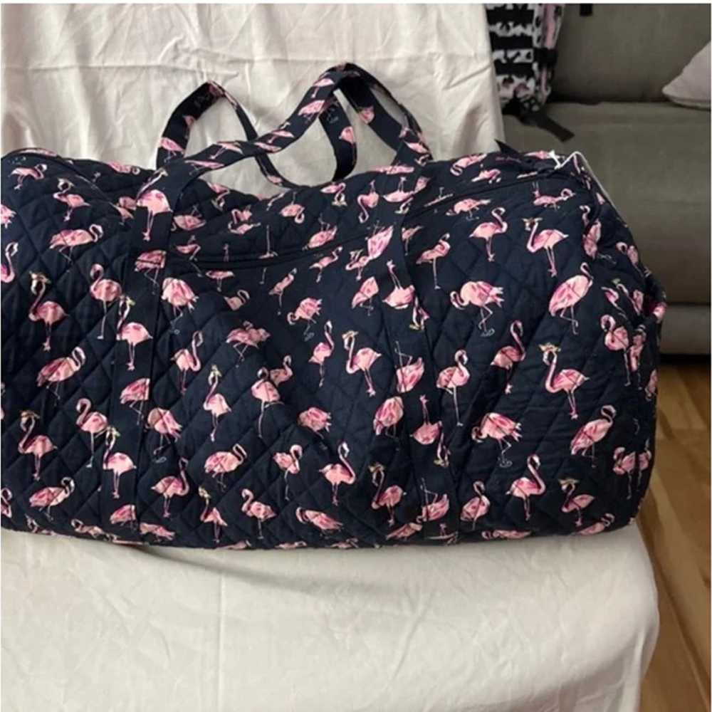 Vera Bradley Family Tote in Flamingo Patten - image 5