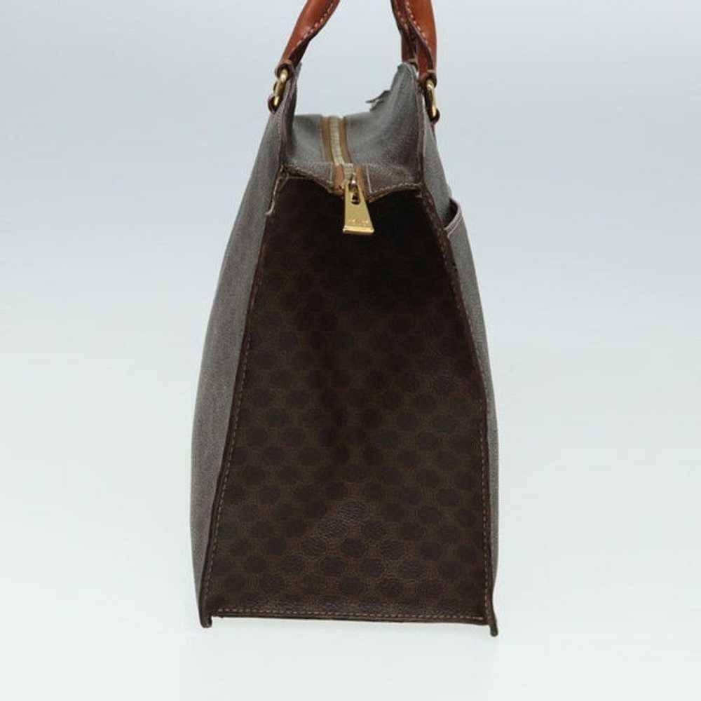 Celine CELINE Macadam Canvas PVC Leather Brown - image 4