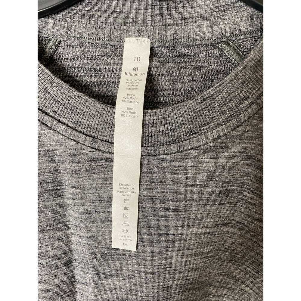 Lululemon LULULEMON WOMEN'S GRAY HEATHER RELAXED … - image 3