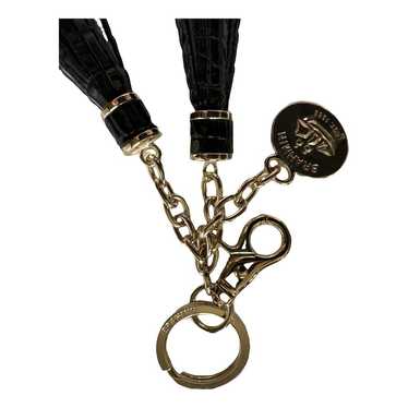 Brahmin Patent leather key ring