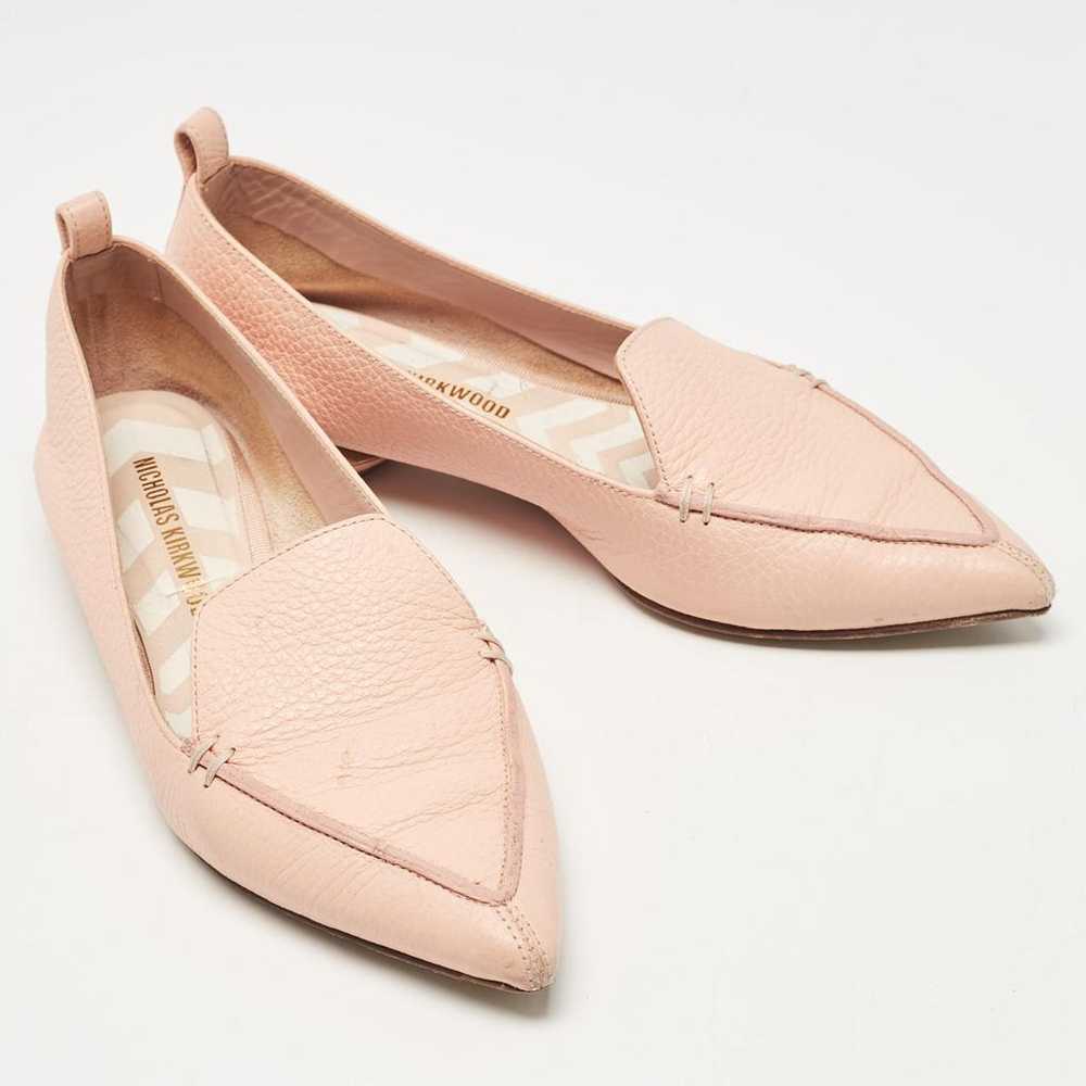 Nicholas Kirkwood Leather flats - image 3