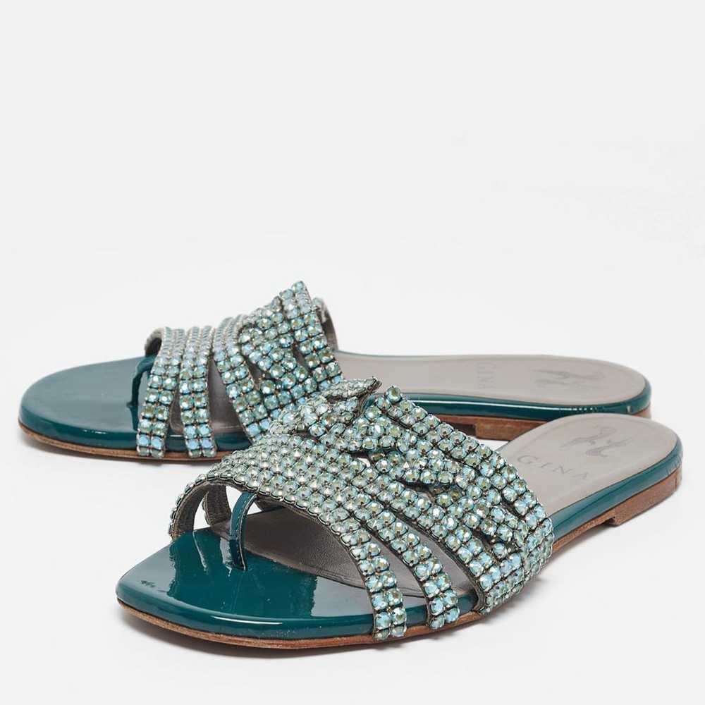 Gina Patent leather sandal - image 2