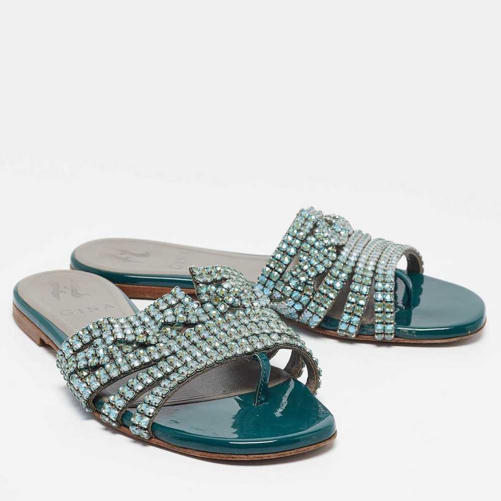 Gina Patent leather sandal - image 3