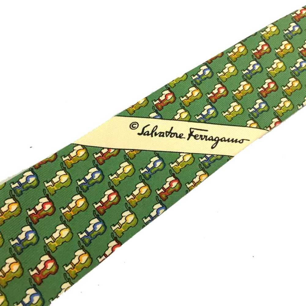 Salvatore Ferragamo Silk tie - image 7