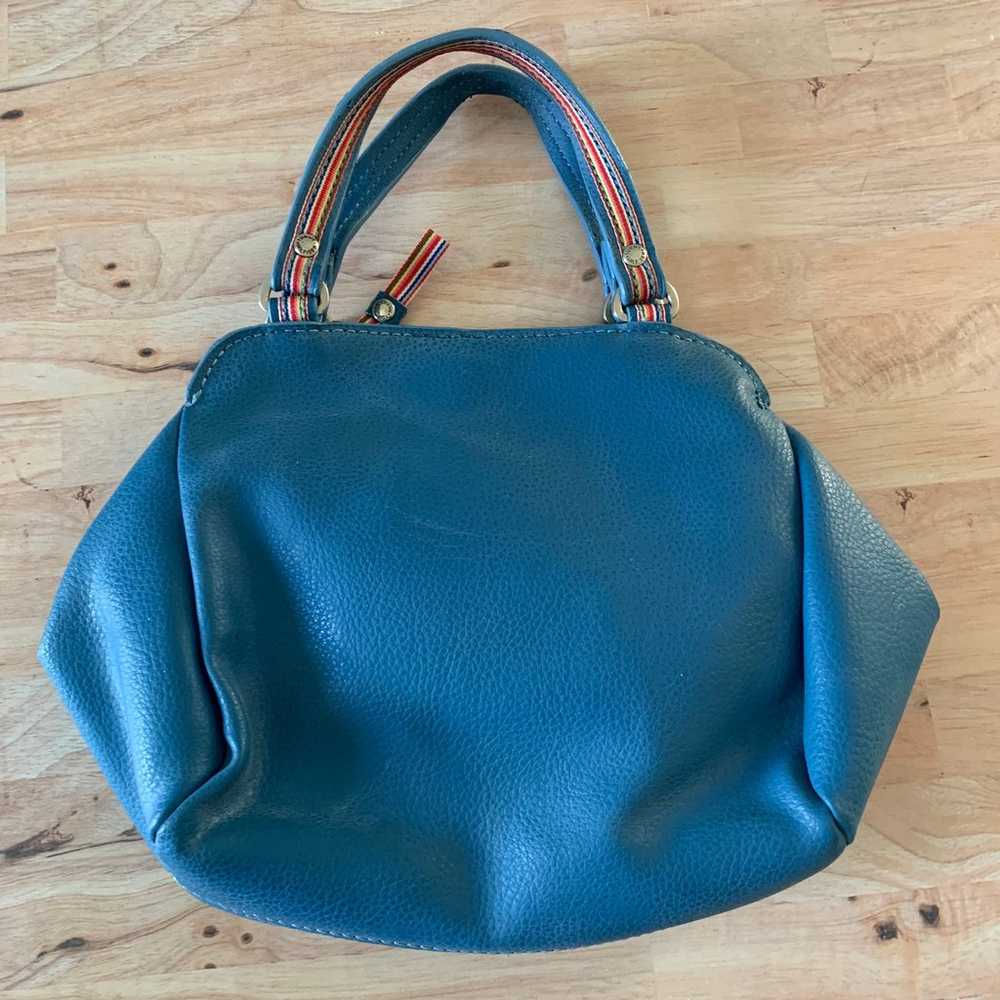 Vintage Tommy Hilfiger Blue Purse - image 3