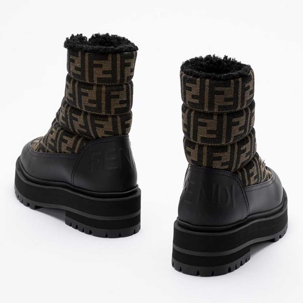 Fendi Leather biker boots - image 4