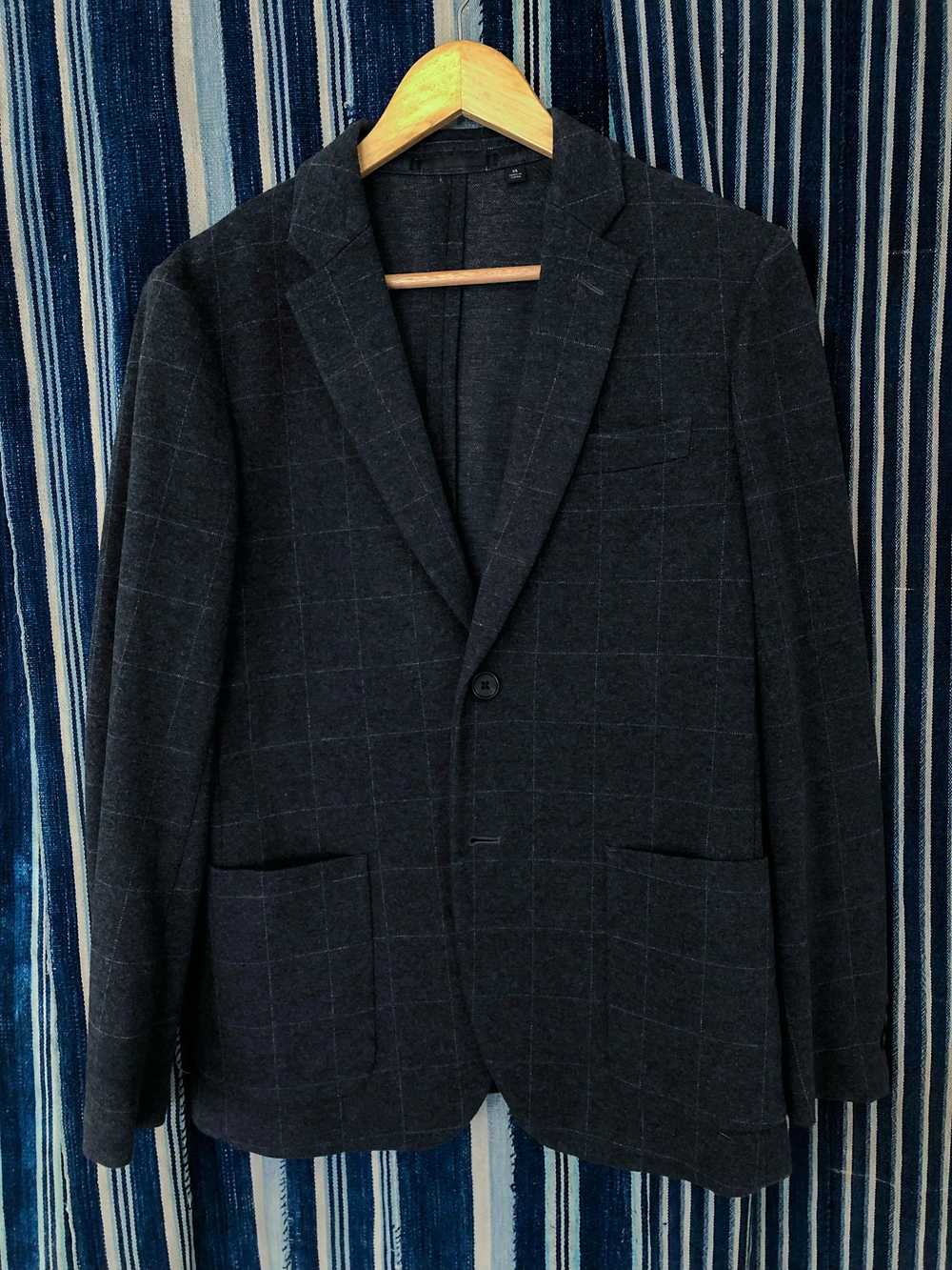 Uniqlo Uniqlo Blazer Suit Jacket - Charcoal Grey … - image 1