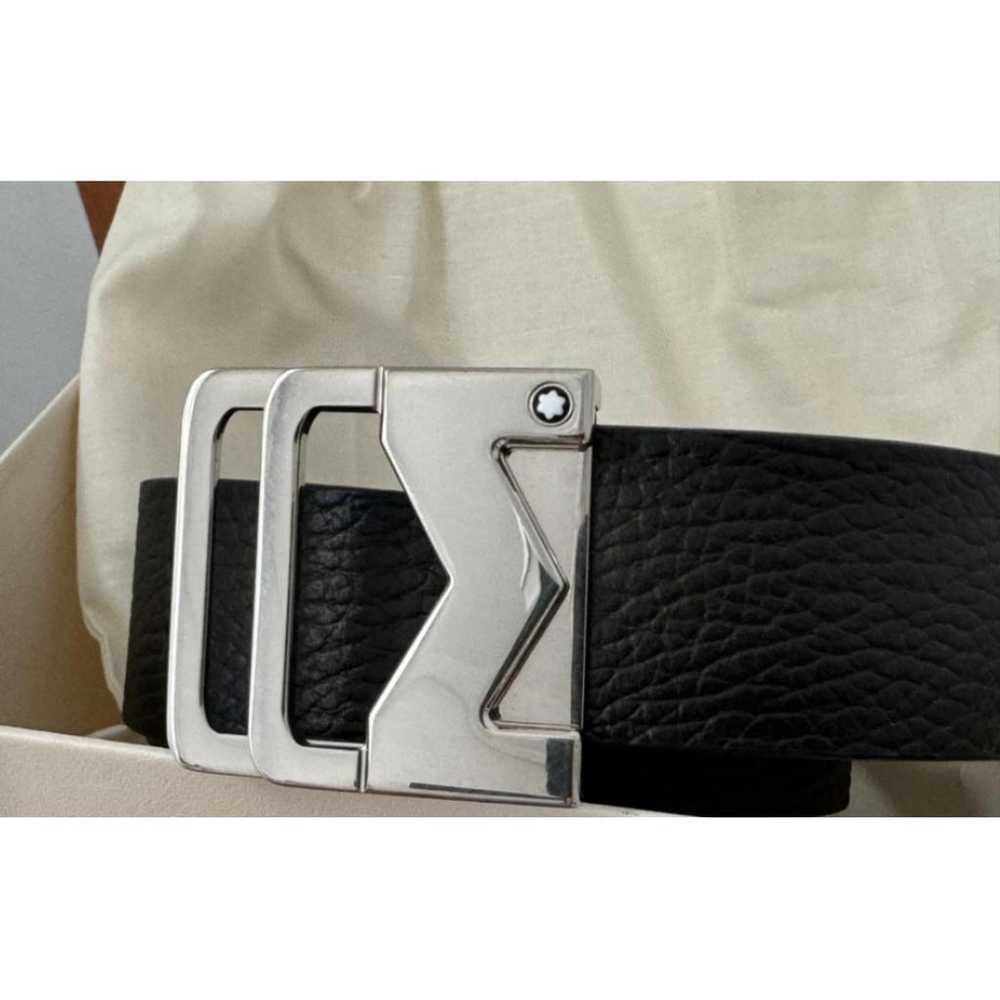 Montblanc Leather belt - image 4